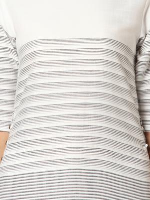 striped straight kurta - 17273697 - Standard Image - 5