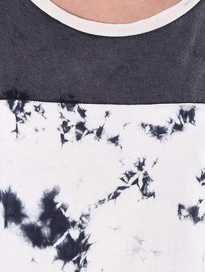 round neck tie & dye top - 17273751 - Standard Image - 4