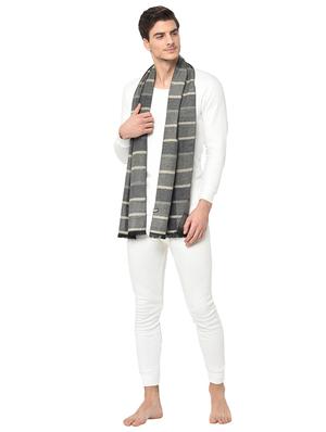 grey checkered muffler - 17273925 - Standard Image - 2