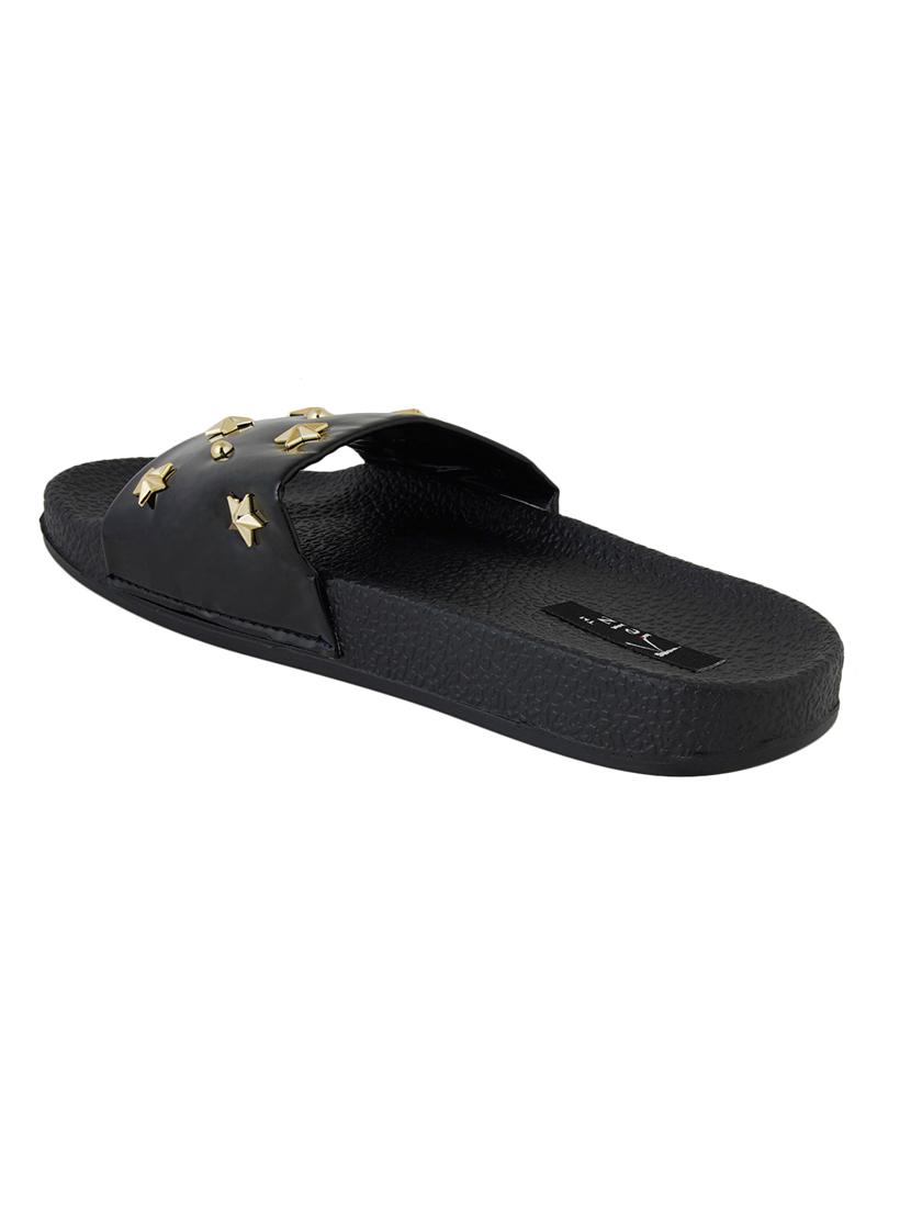 black slip on flip flops - 17273946 - Zoom Image - 3