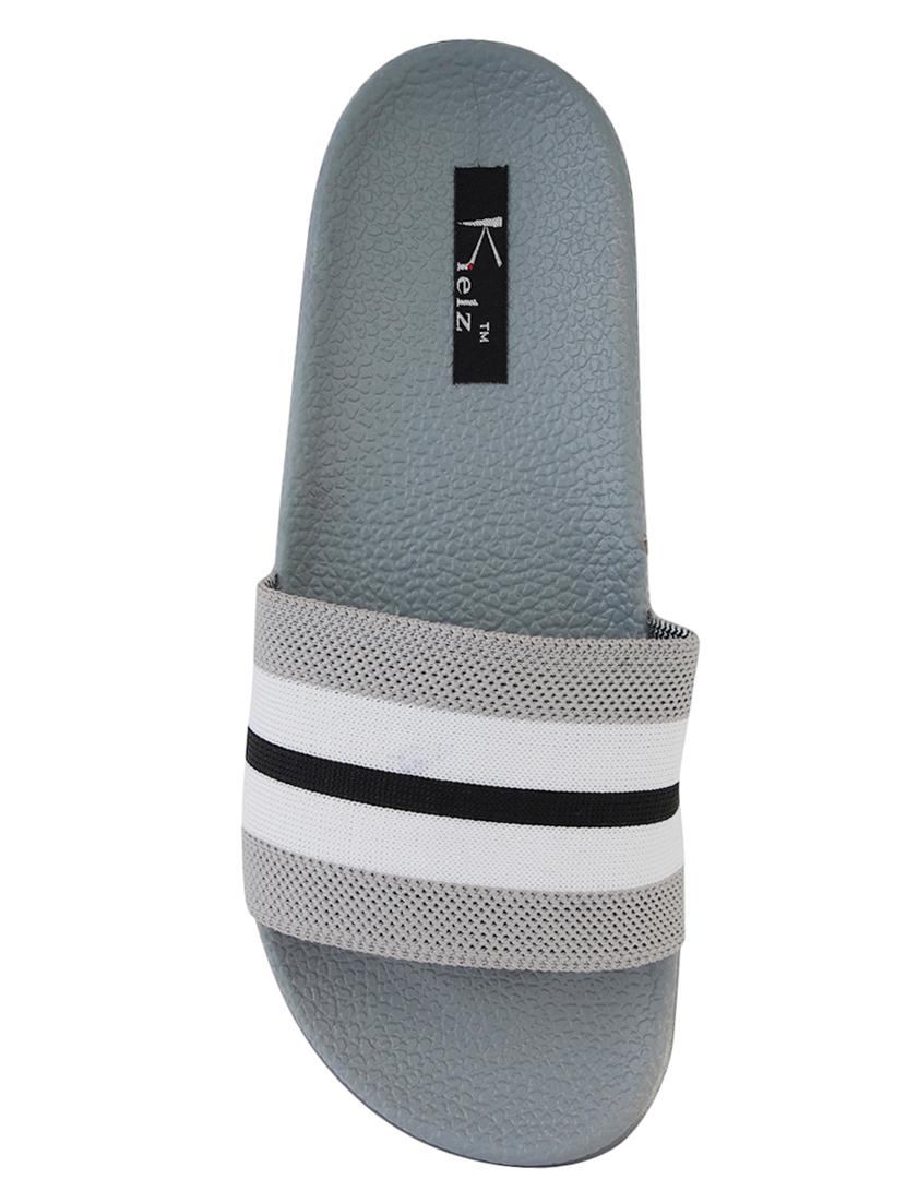 grey mesh flip flops - 17273958 - Zoom Image - 4