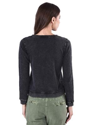 round neck embellished top - 17274161 - Standard Image - 3