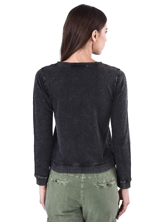 round neck embellished top - 17274161 - Zoom Image - 3