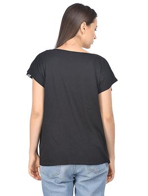 tie up neck embroidered top - 17274171 - Standard Image - 3