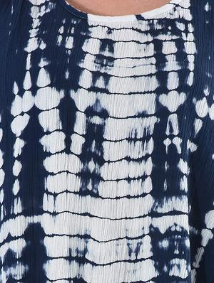 round neck shibori top - 17274185 - Standard Image - 4