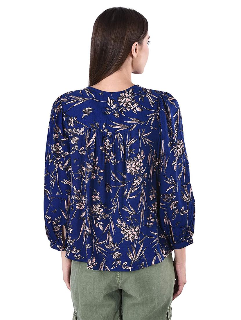 v neck peasant top - 17274198 - Zoom Image - 3