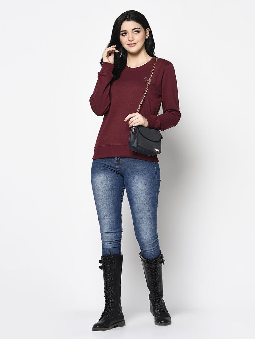 round neck regular sweatshirt - 17274298 - Zoom Image - 4