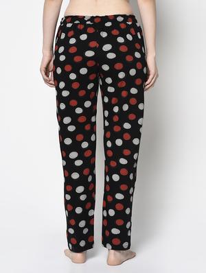 drawstring waist polka dot pajama - 17274314 - Standard Image - 3