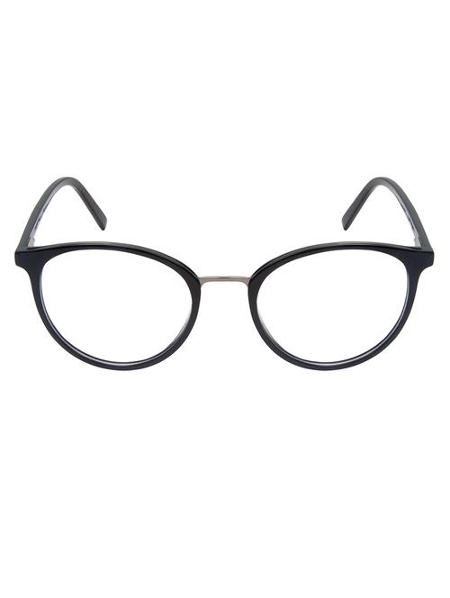 david blake black round men full rim eyeframe -ewdb2306mk1c1_m |51mm - 17274357 - Standard Image - 1
