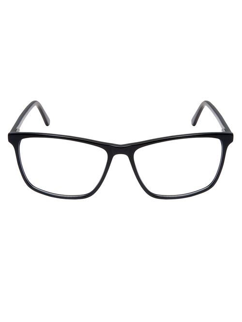david blake black rectangular men full rim eyeframe -ewdb2324mk4c1_m |54mm - 17274375 - Standard Image - 1
