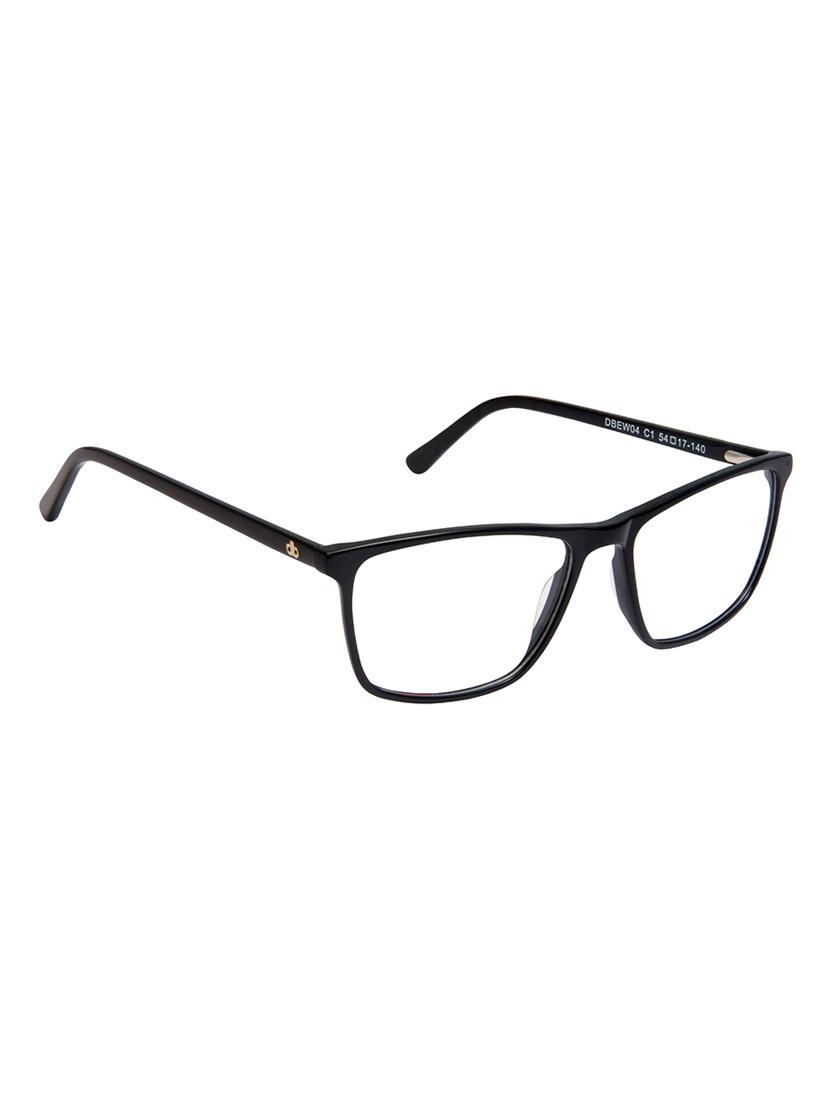 david blake black rectangular men full rim eyeframe -ewdb2324mk4c1_m |54mm - 17274375 - Zoom Image - 2