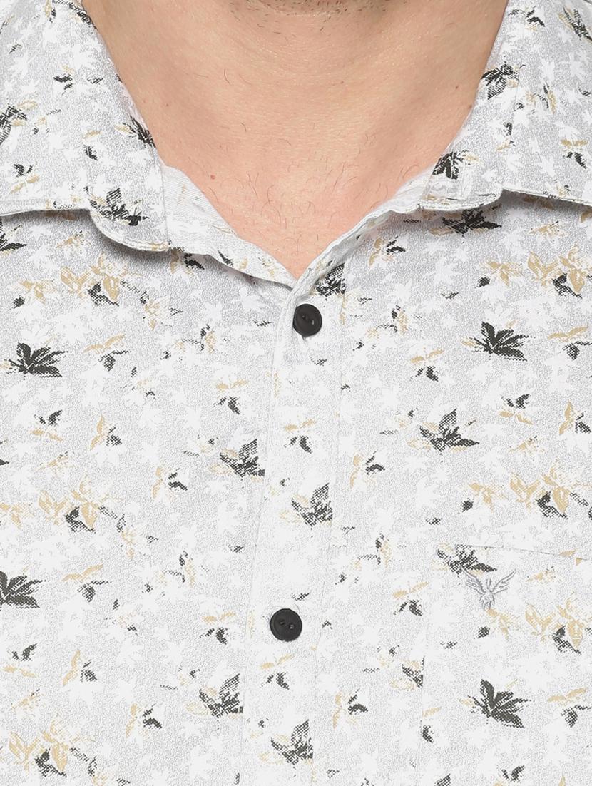 grey printed casual shirt - 17274386 - Zoom Image - 5