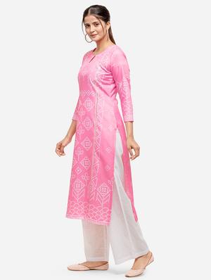 floral kurta palazzo set - 17274508 - Standard Image - 2
