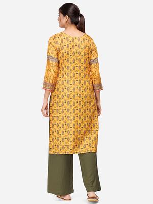 floral kurta palazzo set - 17274513 - Standard Image - 3