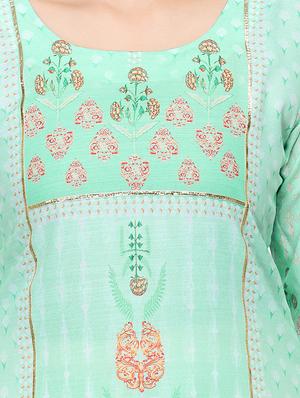 floral kurta palazzo set - 17274516 - Standard Image - 5