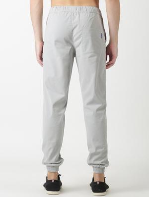 grey solid jogger - 17274630 - Standard Image - 3