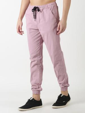 purple solid jogger - 17274636 - Standard Image - 2