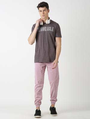 purple solid jogger - 17274636 - Standard Image - 4