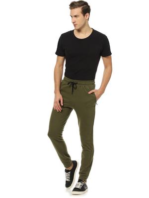 olive green solid jogger - 17274664 - Standard Image - 4
