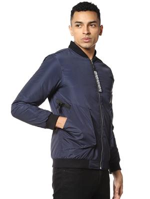 blue checkered bomber jacket - 17274671 - Standard Image - 2