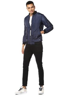 blue checkered bomber jacket - 17274671 - Standard Image - 4