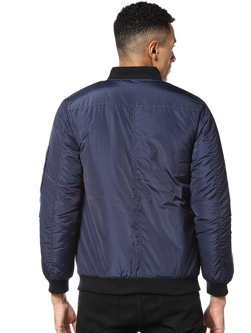 blue checkered bomber jacket - 17274671 - Zoom Image - 3