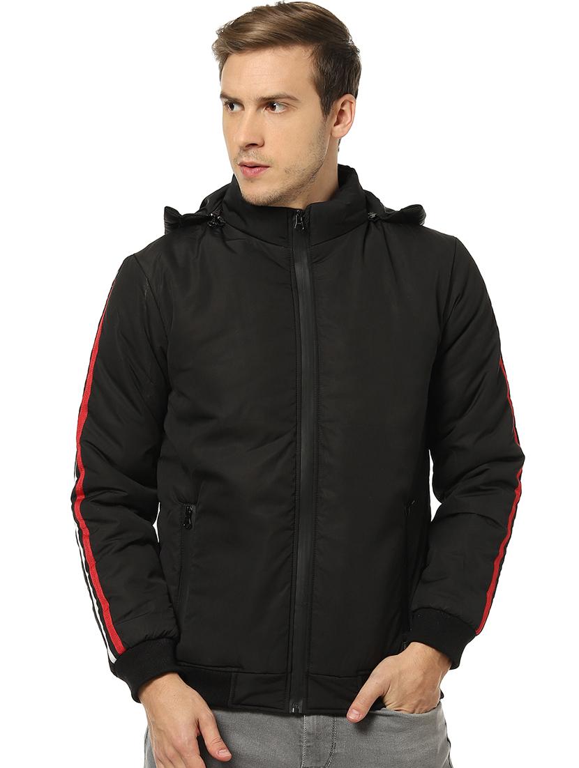 black taped casual jacket - 17274704 - Zoom Image - 1