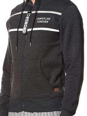 grey cut & sew printed sweatshirt - 17274714 - Standard Image - 5