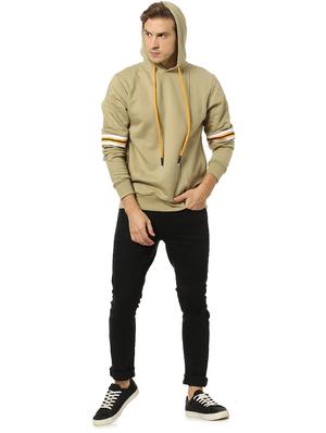 beige taped sweatshirt - 17274739 - Standard Image - 4