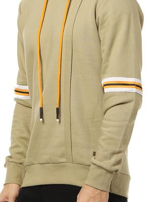 beige taped sweatshirt - 17274739 - Standard Image - 5