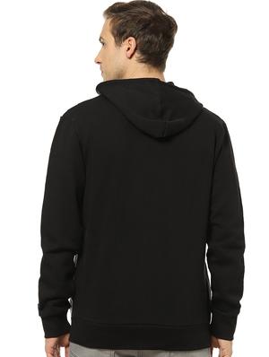 black color block cut & sew sweatshirt - 17274743 - Standard Image - 3