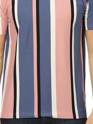blue striped t-shirt - 17274768 - Standard Image - 4