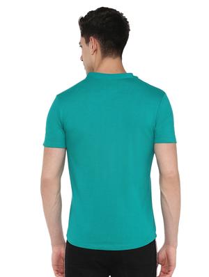 green solid casual shirt - 17274887 - Standard Image - 3