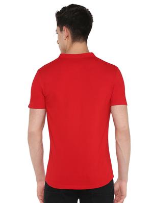 red solid casual shirt - 17274888 - Standard Image - 3