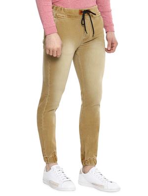 brown washed jogger - 17274891 - Standard Image - 2