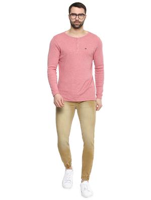 brown washed jogger - 17274891 - Standard Image - 4