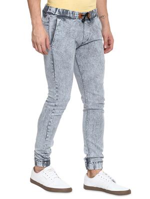 grey washed denim jogger - 17274921 - Standard Image - 2