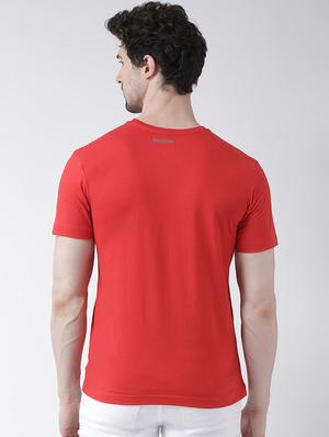 red front print t-shirt - 17275163 - Standard Image - 3