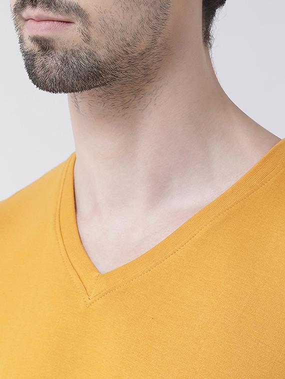 mustard front print t-shirt - 17275243 - Zoom Image - 5