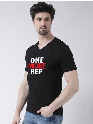 black chest print t-shirt - 17275284 - Standard Image - 2