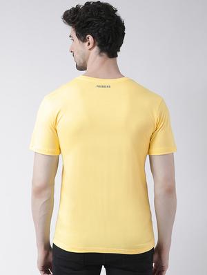 yellow front print t-shirt - 17275291 - Standard Image - 3