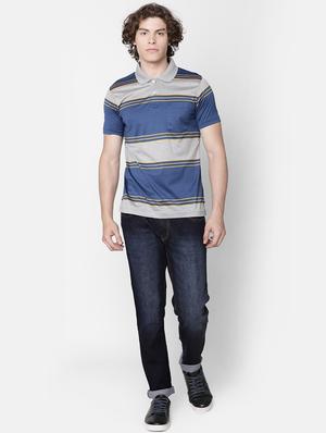 grey striped t-shirt - 17275628 - Standard Image - 4