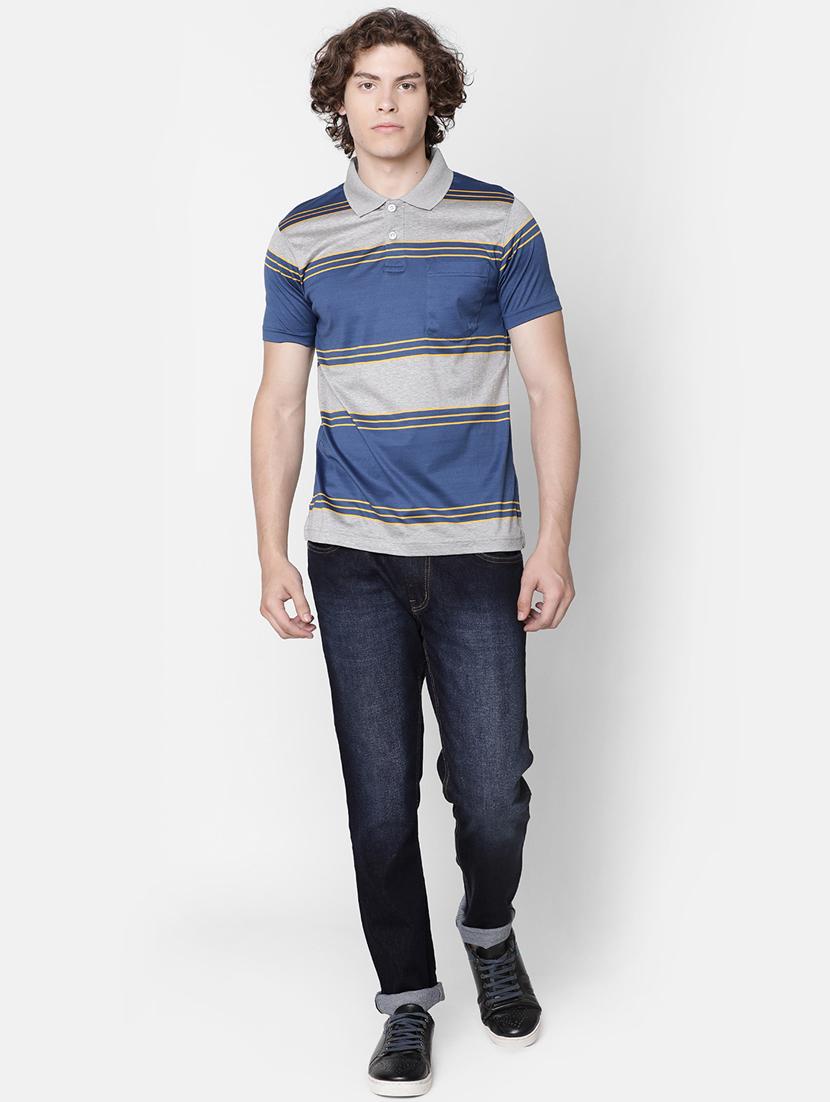 grey striped t-shirt - 17275628 - Zoom Image - 4