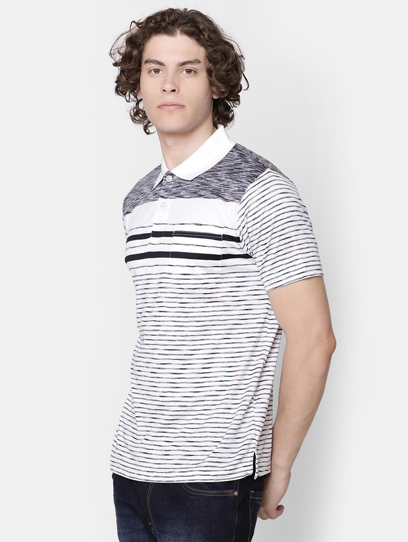 white striped t-shirt - 17275633 - Zoom Image - 2