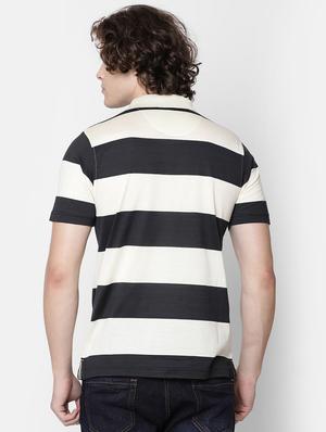 beige striped t-shirt - 17275634 - Standard Image - 3