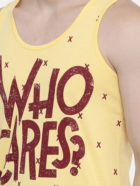 yellow front print t-shirt - 17275653 - Zoom Image - 5
