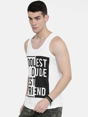 white front print t-shirt - 17275657 - Standard Image - 2