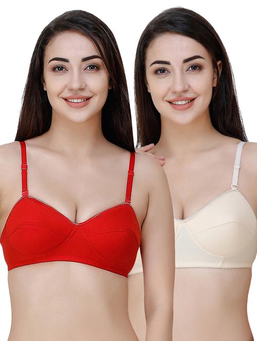 set of 2 detachable strap t-shirt bra - 17275766 - Standard Image - 1