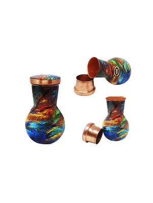 premium copper bottle cum jug - 17276047 - Standard Image - 2