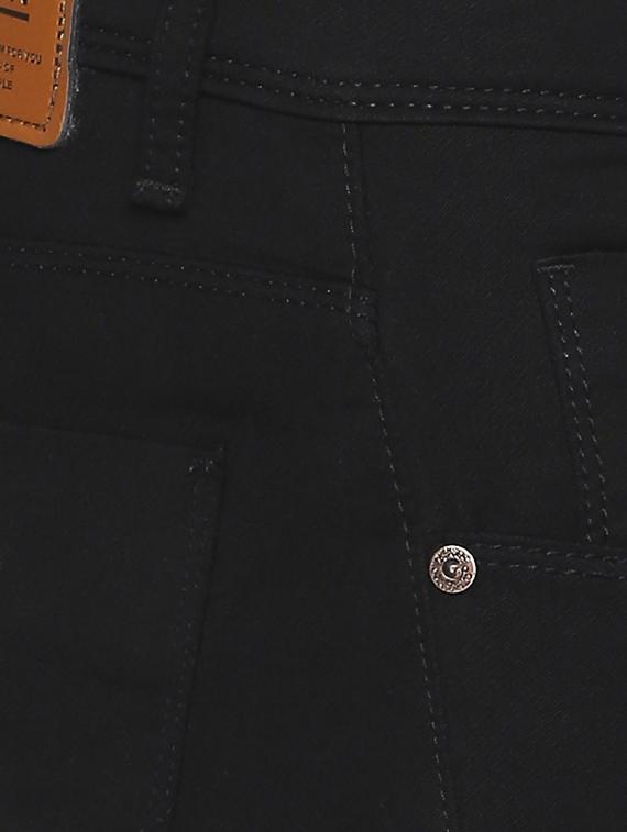 black plain denim jeans - 17276507 - Zoom Image - 5